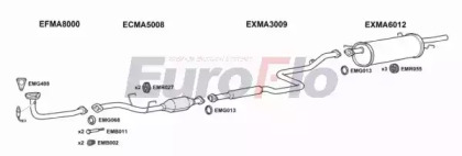 Система выпуска ОГ EuroFlo MA62618 1011